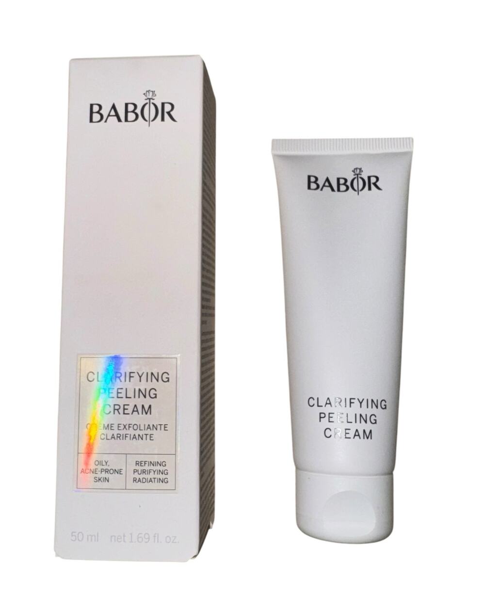 Babor‎ Clarifying Peeling Cream Exfoliant Radiant 1.69 Fl Oz Purifying Oily Skin